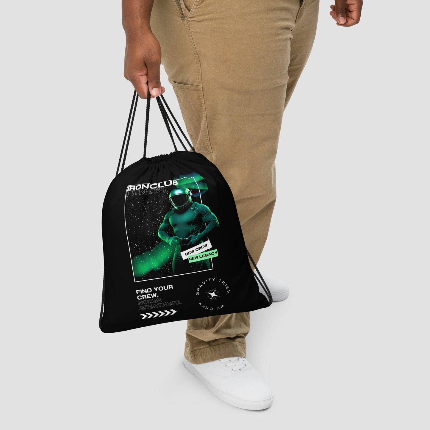 "ZERO GRAVITY" DRAWSTRING BAG